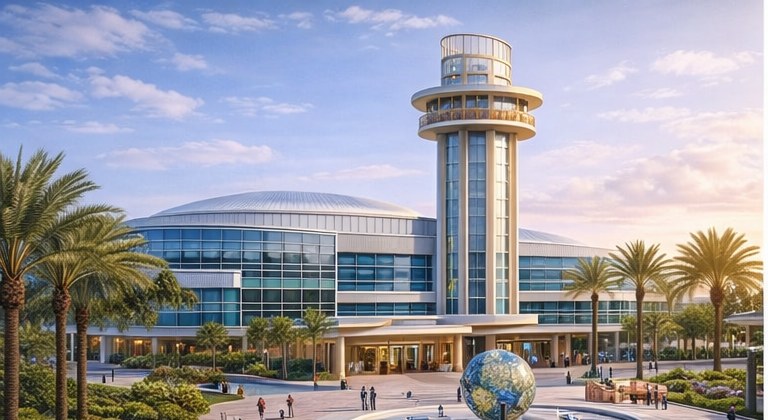Prayer Tower & Welcome Plaza